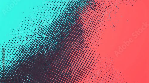 Wallpaper Mural Abstract red and blue background with a polka dot pattern. Torontodigital.ca