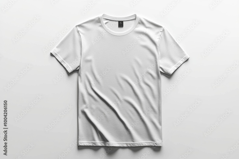 White Tshirt Mockup Isolated created with Generative AI White Tshirt Mockup Isolated created with Generative AI