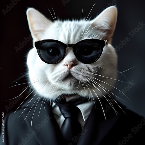 Business Cat: The Suave British Shorthair.