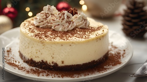 Eggnog Cheesecake