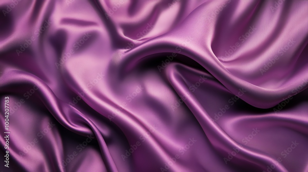 Obraz premium A smooth, purple fabric.