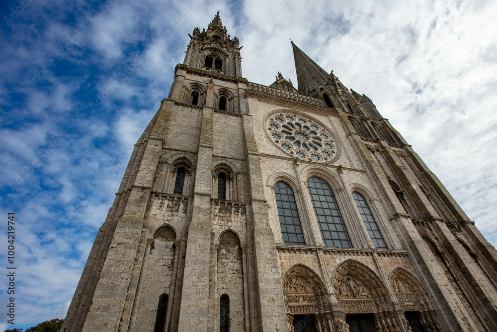 The Rose Window Chatres Cathedral France The Rose Window Chatres Cathedral France