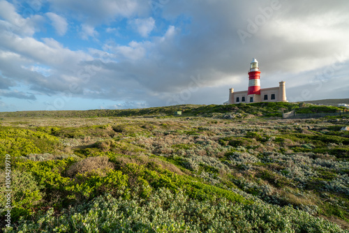 Lighthouse of Cape Agulhas, in South Africa