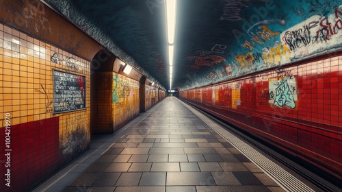 subway in berlin photo