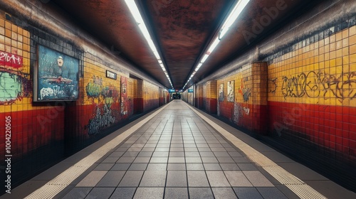 subway in berlin photo