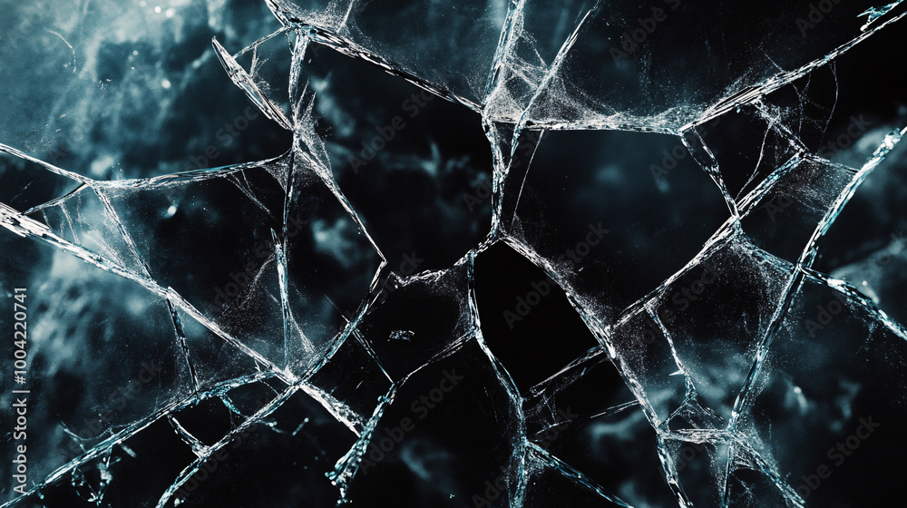 Abstract Broken Glass Texture Pattern Design Abstract Broken Glass Texture Pattern Design