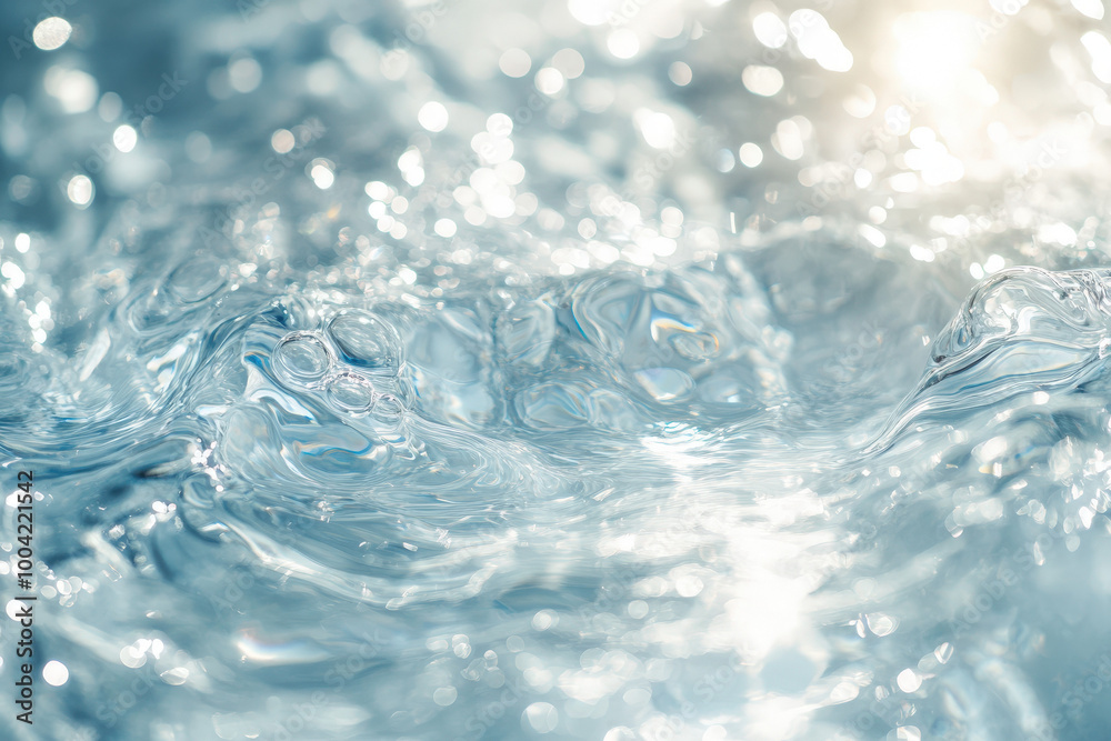 The mesmerizing dance of sunlight on gentle ripples of clear water at a tranquil lakeside during a serene afternoon. Generative AI The mesmerizing dance of sunlight on gentle ripples of clear water at a tranquil lakeside during a serene afternoon. Generative AI