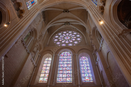 The Rose Window Chatres Cathedral France