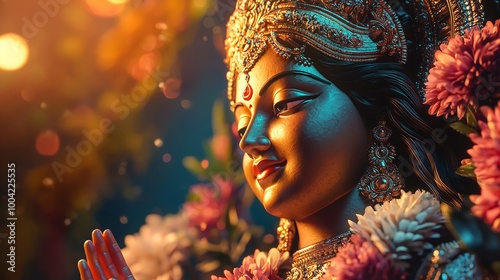 Vibrant Durga Mata Images for Stunning Wallpapers Celebrating Strength and Divine Feminine Energy