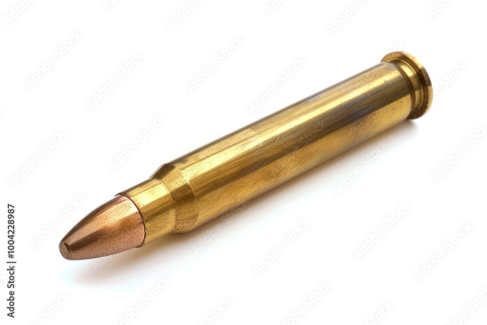 Bullet ammunition weapon white background. Bullet ammunition weapon white background.