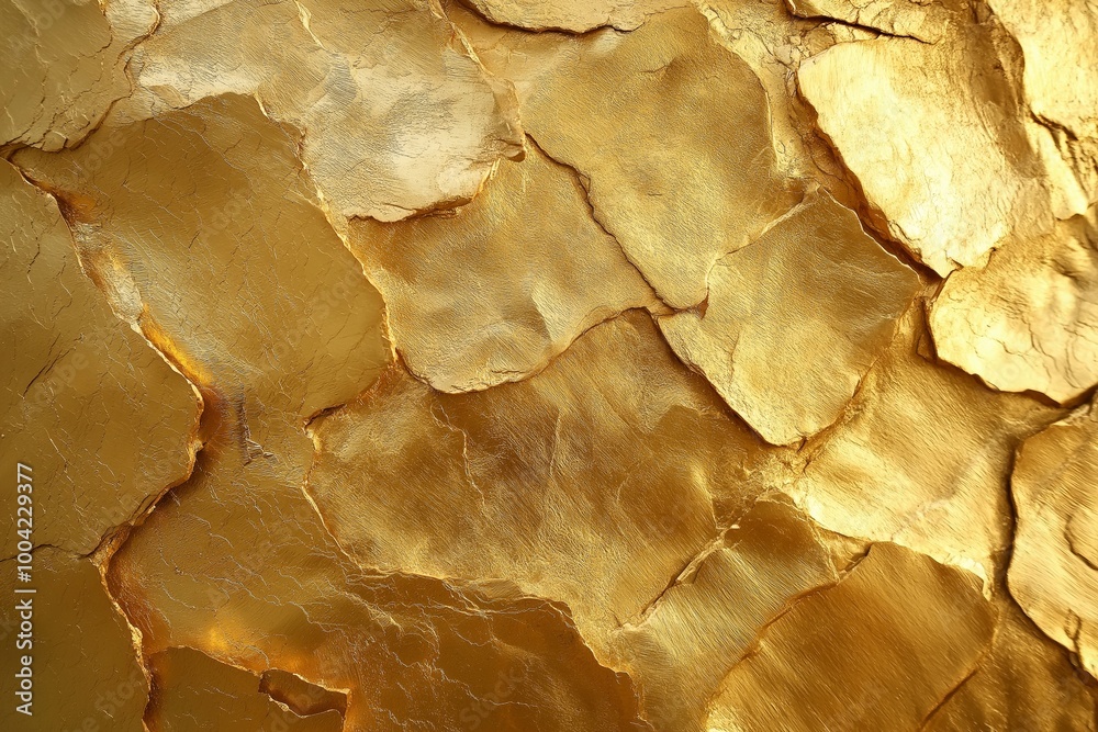 Abstract gold texture with cracks, creating a rich and luxurious appearance. Abstract gold texture with cracks, creating a rich and luxurious appearance.