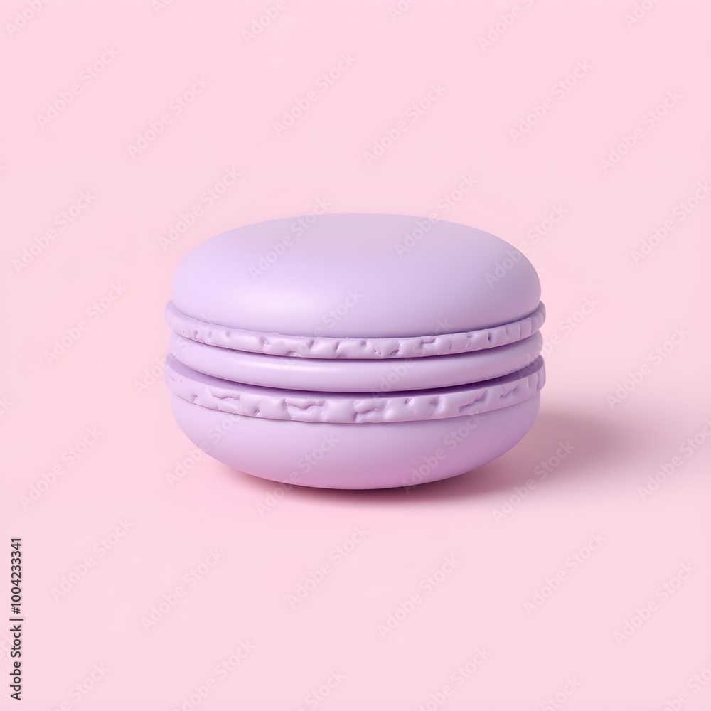 Pastel Purple Macaron