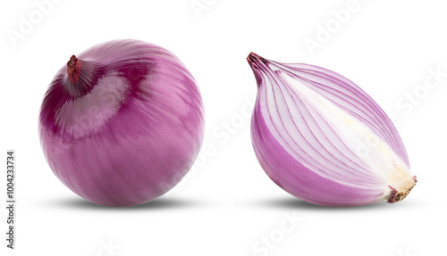 purple onion isolated on transparent png