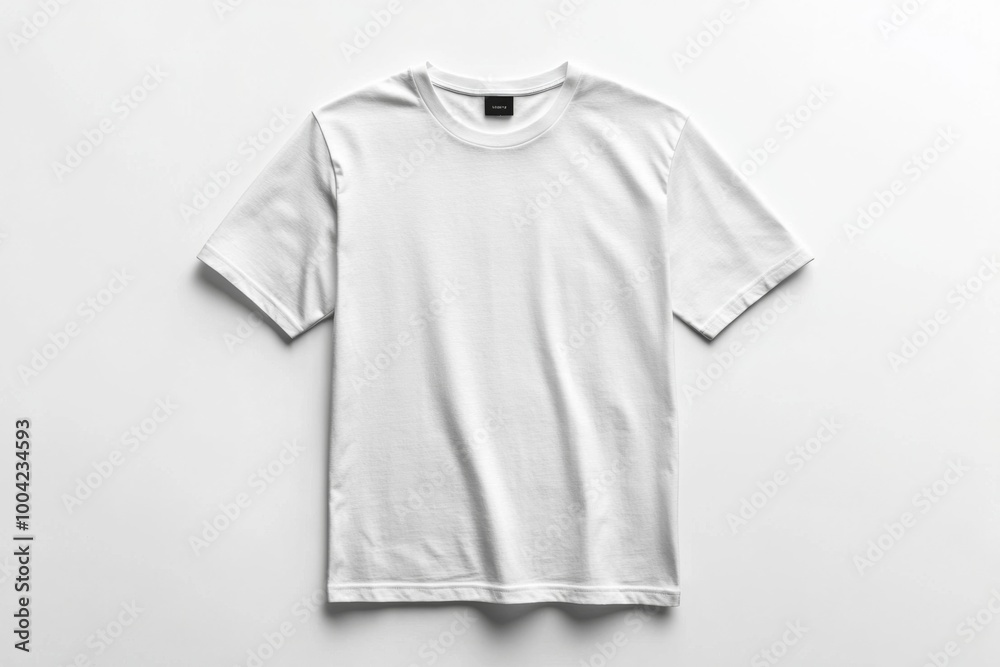 White Tshirt Mockup Isolated created with Generative AI White Tshirt Mockup Isolated created with Generative AI