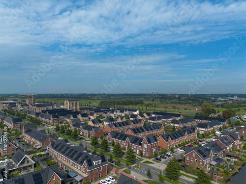 New housing development on the outskirts of Gouda named Westergouwe for expansion of this cheese town