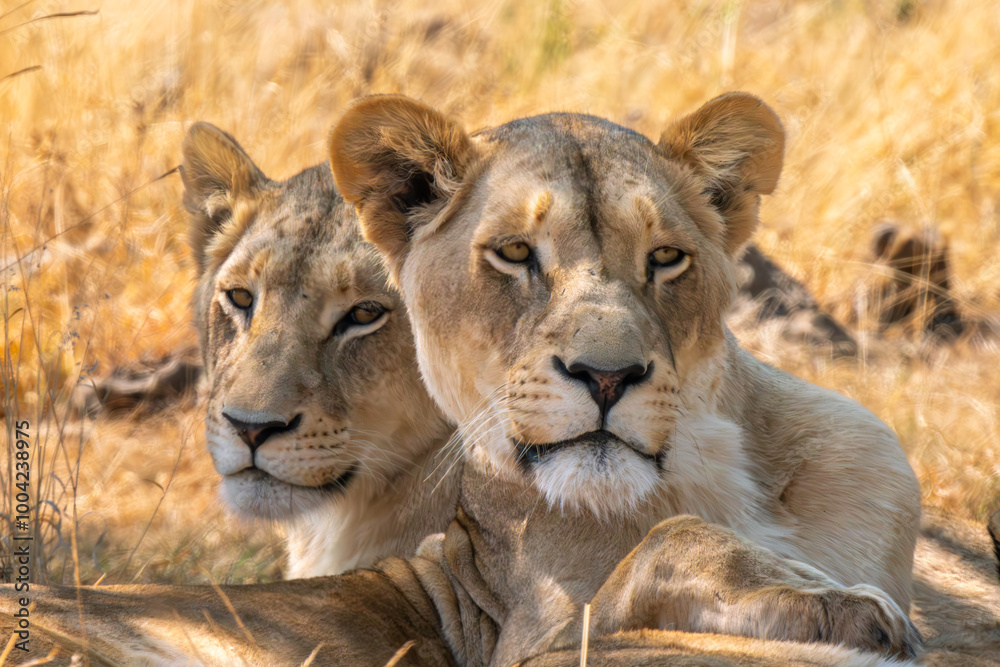 Close up of lioness, Kruger National Park, South Africa Close up of lioness, Kruger National Park, South Africa