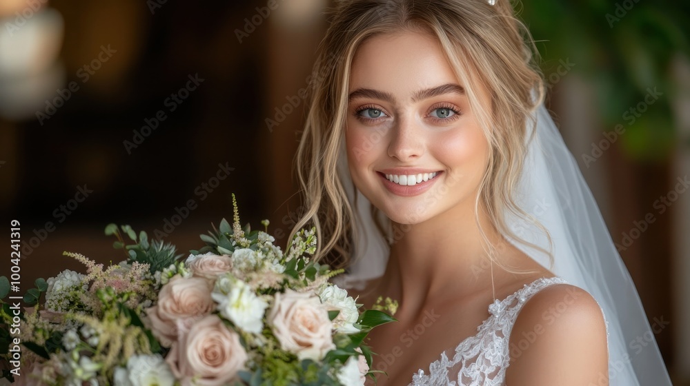 Naklejka premium Wedding Photography Capturing the Joy and Love of Your Special Day, Photographer with a Passion for Storytelling in Every Frame