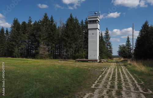 Kontrollturm an der ehemaligen Grenze, Harz
