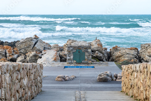 Cape Agulhas, geographic southern tip of Africa, in South Africa.