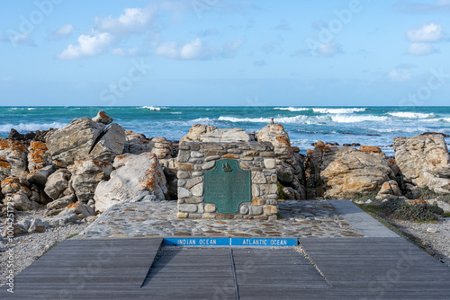 Cape Agulhas, geographic southern tip of Africa, in South Africa.