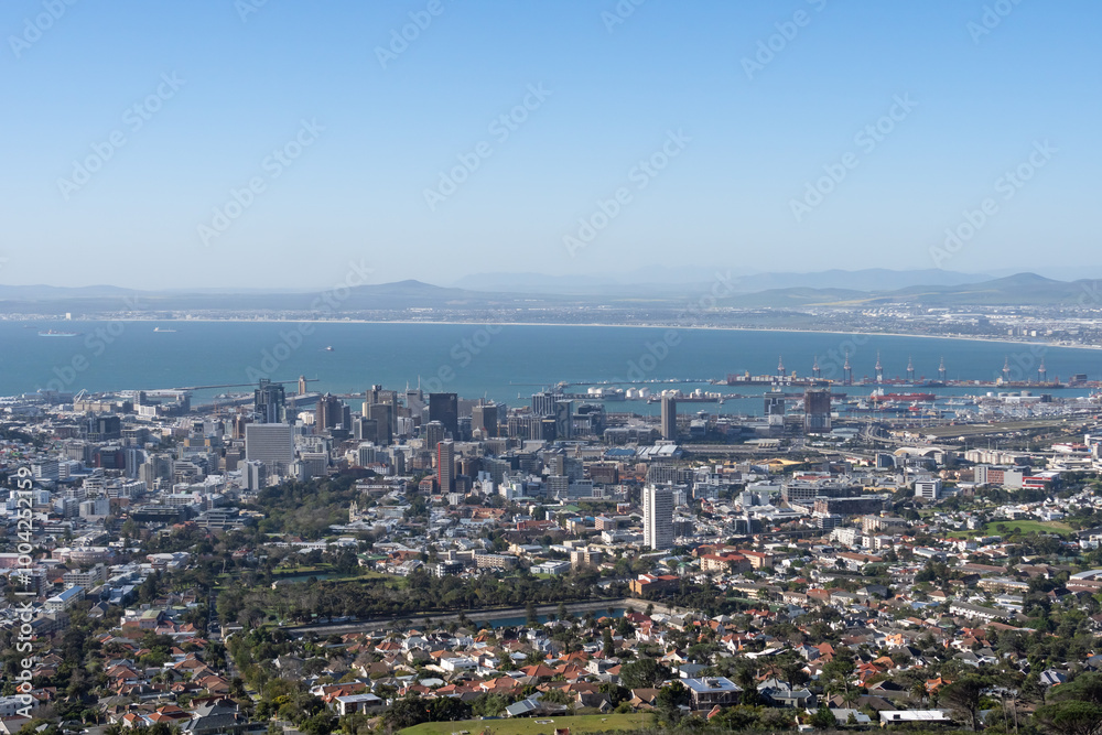View of Cape Town, Western Cape, South Africa View of Cape Town, Western Cape, South Africa
