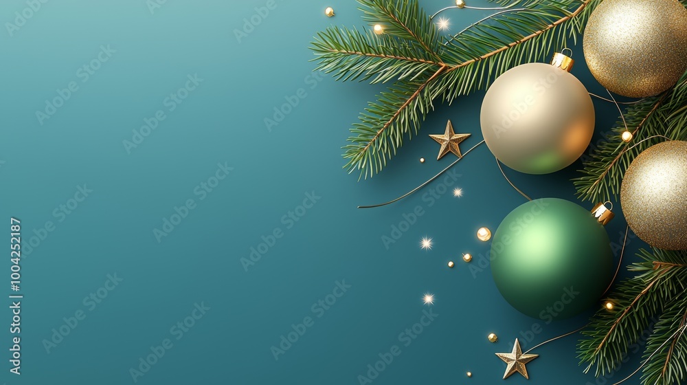 Plant gift with a plain background border for Merry Christmas ornament Plant gift with a plain background border for Merry Christmas ornament
