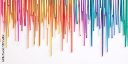 [A holographic foil poster with rainbow typography], featuring vibrant text on a white background, high resolution, high detail, masterpiece, 