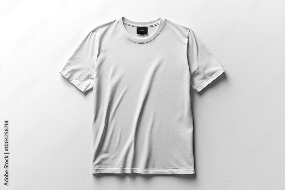 White Tshirt Mockup Isolated created with Generative AI White Tshirt Mockup Isolated created with Generative AI