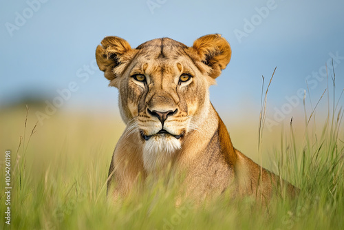 Photography safari with wildlife in Africa photo