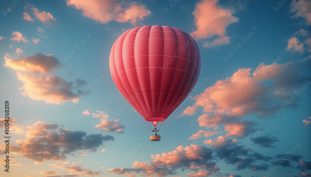 Fototapeta premium hot air balloon in sky