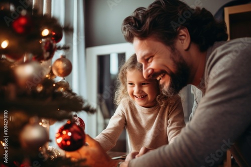 Christmas smiling child adult.