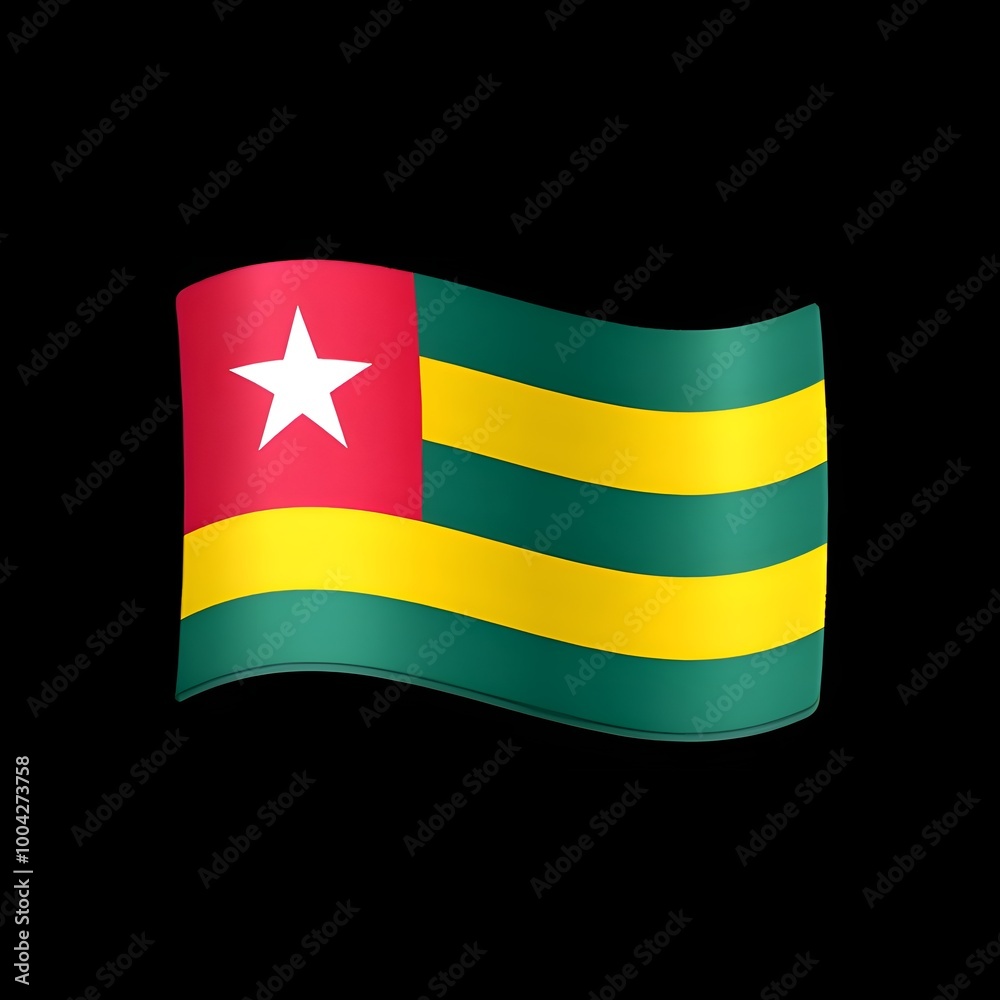 Togo Flag Emoji Icon
Togo Flag Emoji Icon