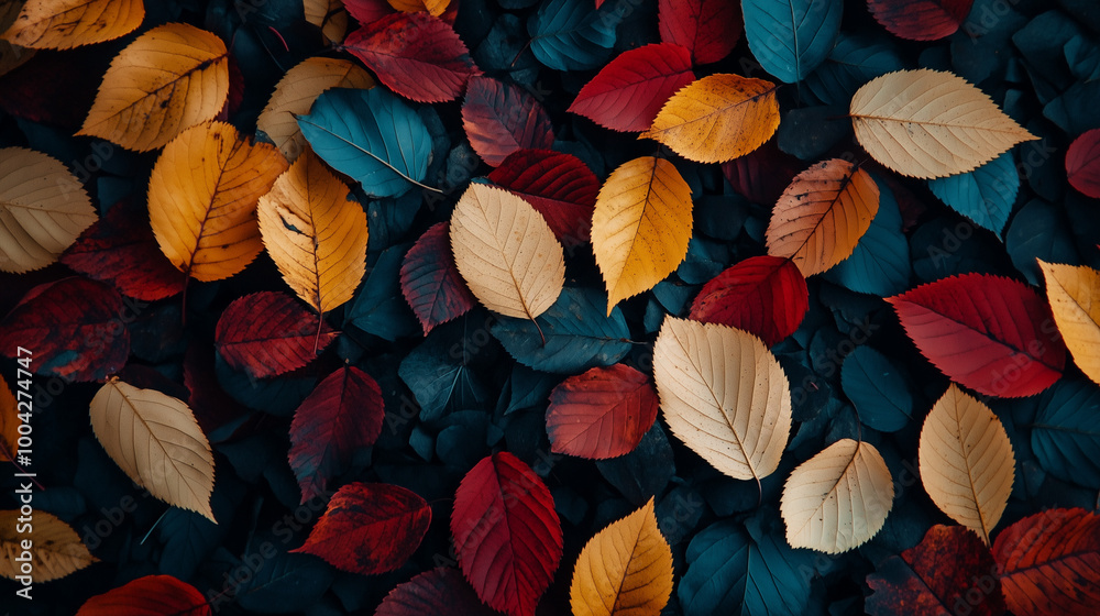 Autumn leaves background
Autumn leaves background