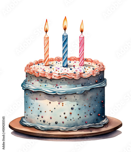 Birthday Cake With Candles