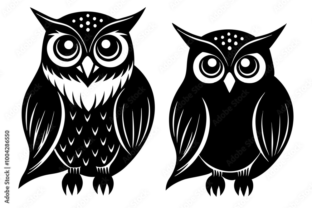 Fototapeta premium owl on a branch