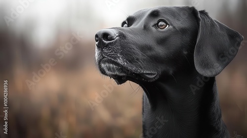 Wallpaper Mural portrait of a german shorthaired pointer finely detailed in stark black and white capturing the dogs intelligent expression and sleek body the background softly blurred Torontodigital.ca