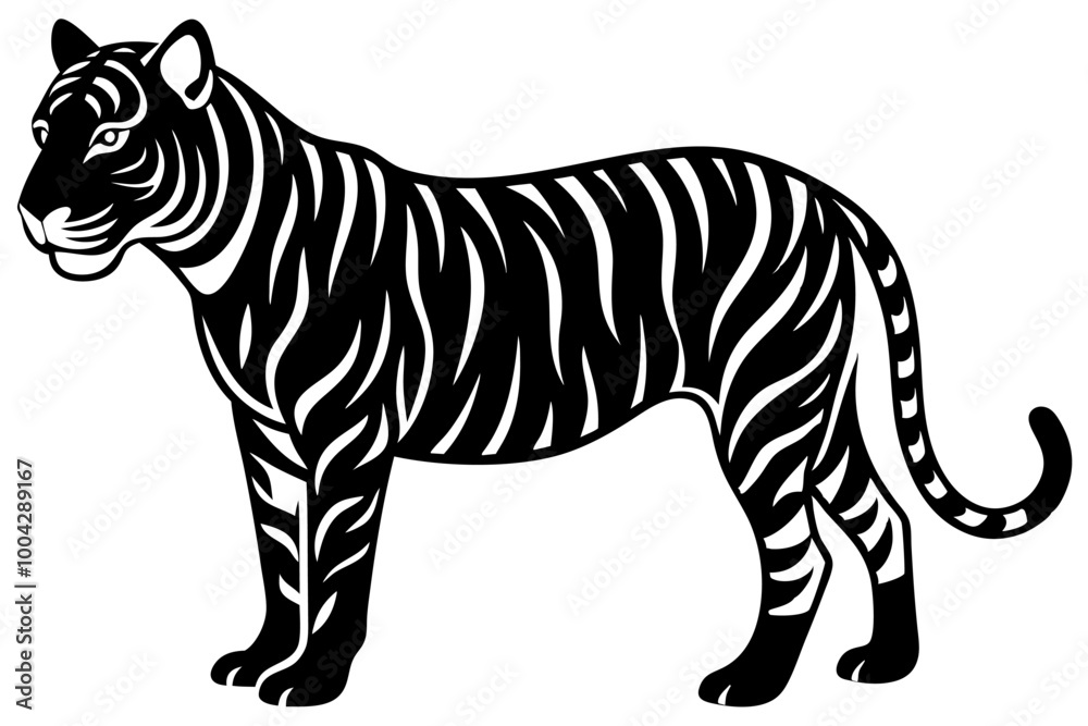 tiger vector illustration tiger vector illustration