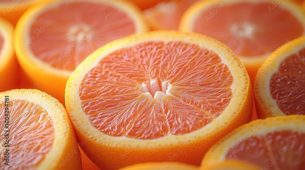 realistic photo of orange slices arranged in a visually pleasing pattern showcasing their vibrant color and texture the composition highlights freshness and vitality in a minimalist style realistic photo of orange slices arranged in a visually pleasing pattern showcasing their vibrant color and texture the composition highlights freshness and vitality in a minimalist style