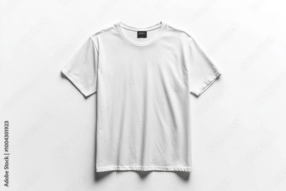 White Tshirt Mockup Isolated created with Generative AI White Tshirt Mockup Isolated created with Generative AI