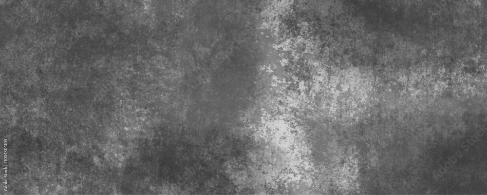 Obraz premium Dark grey abstract concrete wall grunge texture stain wall cracks papercut decorative vintage wall background.