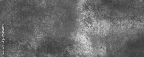 Dark grey abstract concrete wall grunge texture stain wall cracks papercut decorative vintage wall background.