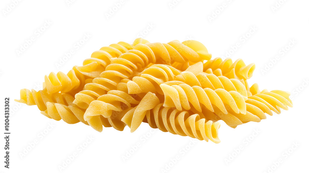 raw pasta on transparent background raw pasta on transparent background