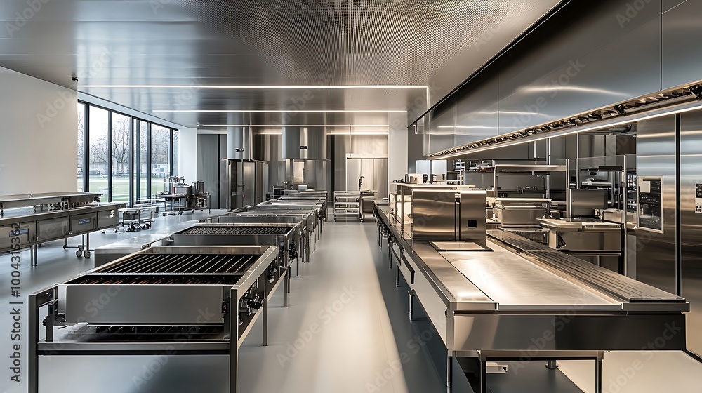 A state-of-the-art food production facility ensuring high-quality products with automation.
A state-of-the-art food production facility ensuring high-quality products with automation.