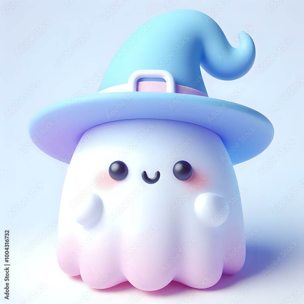 Cheerful Pumpkin and Ghostly Companion Cheerful Pumpkin and Ghostly Companion