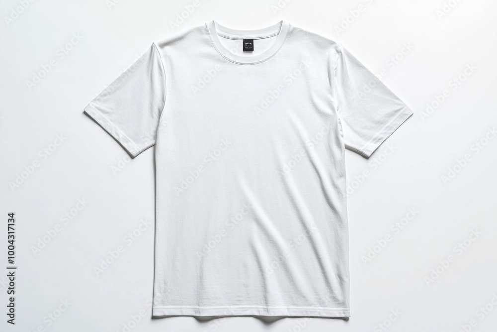 White Tshirt Mockup Isolated created with Generative AI White Tshirt Mockup Isolated created with Generative AI