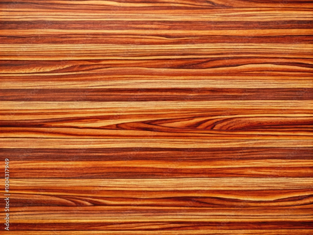 Mesmerizing Pattern of Rich Terracotta and Russet Stripes on Elegant Mahogany Veneer Surface Mesmerizing Pattern of Rich Terracotta and Russet Stripes on Elegant Mahogany Veneer Surface