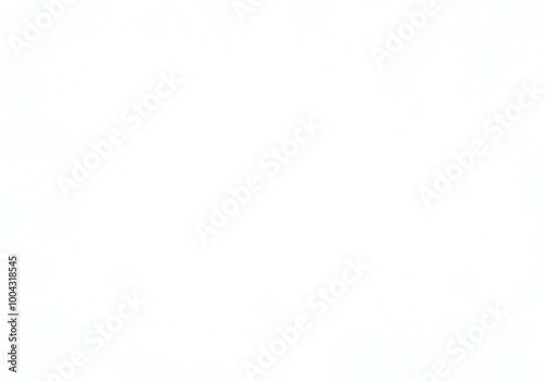 White bokeh light effect on isolated transparent background frame png