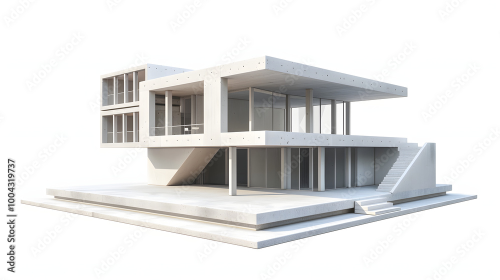 Section Icon Architectural Design 3D Section Icon Architectural Design 3D