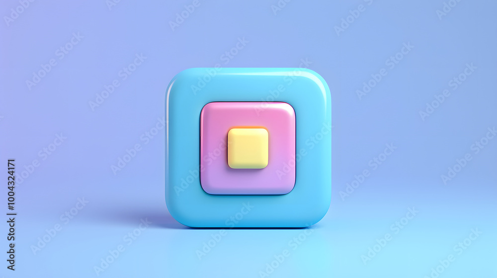 Slider Icon User Interface UI 3D Slider Icon User Interface UI 3D