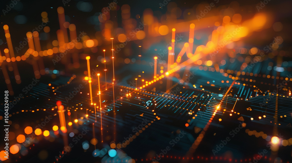 Stock market financial trading analysis growth Stock market financial trading analysis growth